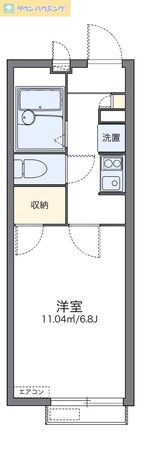 レオパレス黎の物件間取画像